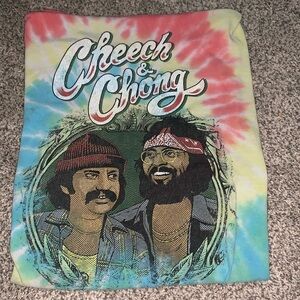 Cheech & Chong Tie Dye T-Shirt - WORN